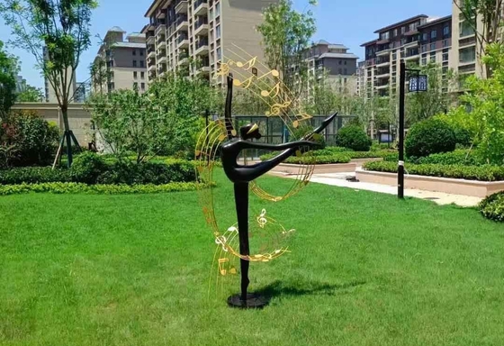 Escultura de cobre exterior moderna para a decoração do jardim