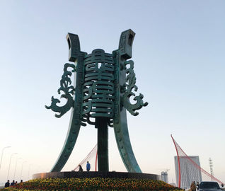 Vida - grande escultura de bronze exterior do tamanho, escultura de bronze do molde decorativo